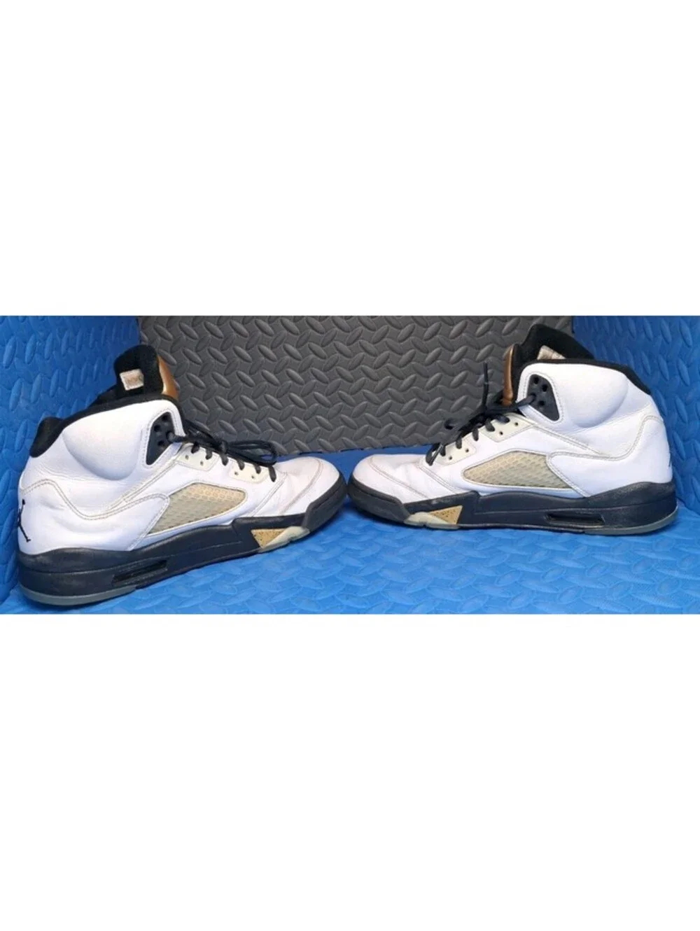 Jordan Air Jordan 5 Retro Olympic 2016 White/Black-Metallic Gold Coin 136027-133